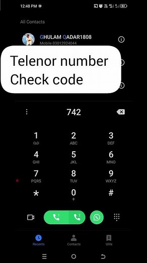 telenor sim no. check code | telenor ka number kaise check karen #telenor #secretcode