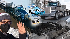 Testing the new PACCAR TX-18 Automated Transmission in a Peterbilt truck carrying 140,000 lbs.