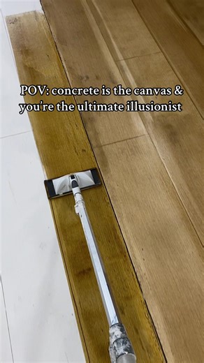 Create Stunning Faux Wood Designs with Concrete