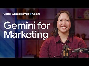 How to use AI for Marketing with NotebookLM & Gemini Deep Research | Lesson 1