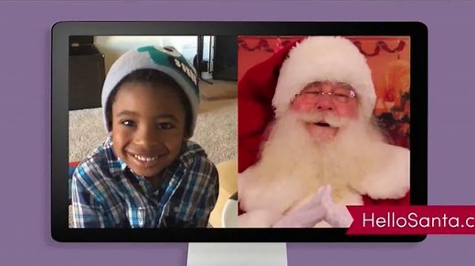 Hello Santa TV Spot, 'Live Video Calls with Santa'