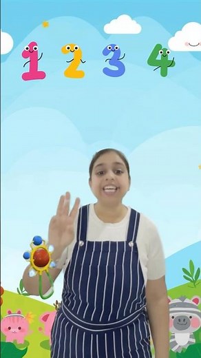 Count from 1 to 12 💪 Preparation for Victory | Motivational Hindi Counting Rhyme for Kids