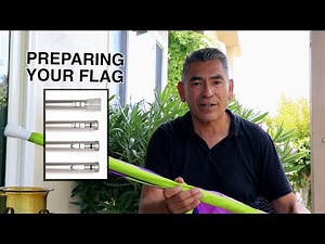 How to Prepare a Flag Pole for Color Guard | ThinkOne Academy