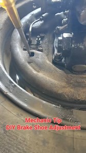#tips #mechanic brake shoe adjustment Isuzu Truck #diy #brakes #adjustment #Trucks #ISUZU Mechatronics Tyronn | Mechatronics Tyronn