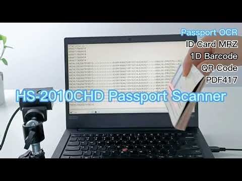 Powerful MRZ OCR Passport Scanner 2D Embedded #ScanningModule | HS-2010CHD