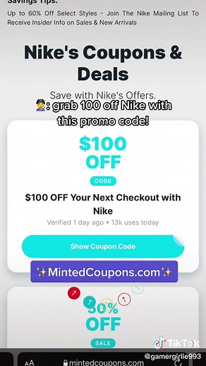 Save Big on Nike Orders with Exclusive Coupons and Promo Codes!