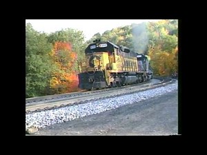 CSX In Western Pennsylvania 1989