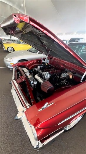 1961 Chevy impala ls swap! #lsswap #impala #chevy #barrettjackson #classic #restomod #hotrod