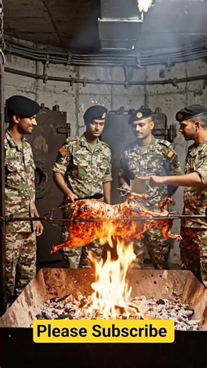 Army's Goat barbecue party's #shortsytvideo #viralvideo