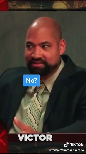 Victor trying to be nice to Jasper 🤣 LA by Night show on YT #labynight #vampire #vampirethemasquerade #donttouchme #goaway #leavemealone