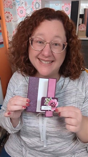 Heidi Collins, On Y Go! Stamping, Paper Crafts Teacher | Check out how I used the Stampin' Positioner on this fun fold card! Not only does it work great for stamping the large flower image from... | Instagram