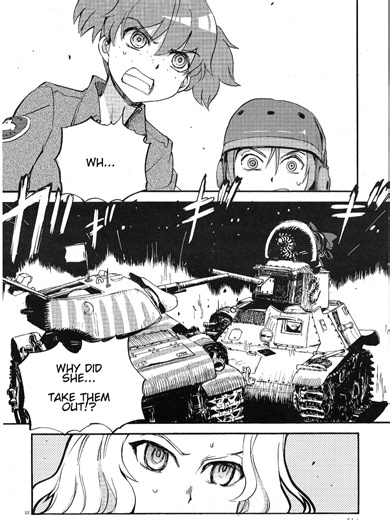 The Mystery of Saunders in Girls und Panzer