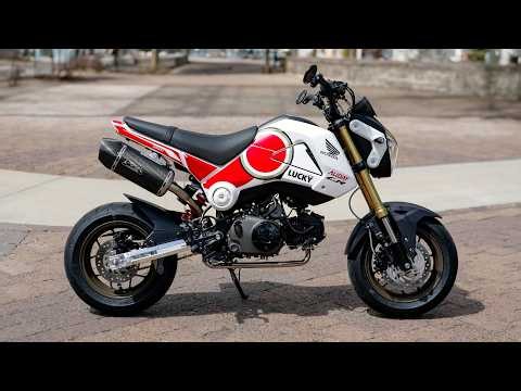 My Custom Honda Grom Build is COMPLETE!