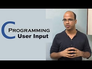 C Programming Tutorial part 7 User Input