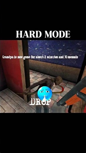 Granny Game Hard Mode || Gameplay #shorts #granny