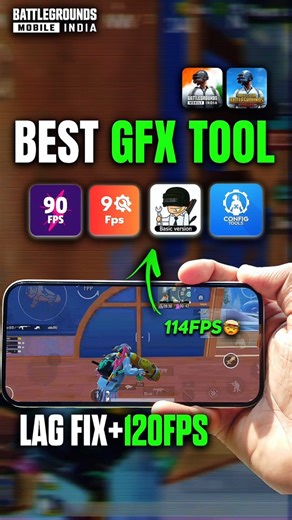 BEST GFX TOOL IN BGMI🔥[ Low And Device Lag Fix] 2GB 3GB 4GB Device 100% Lag Fix ✅ #lagfixbgmi