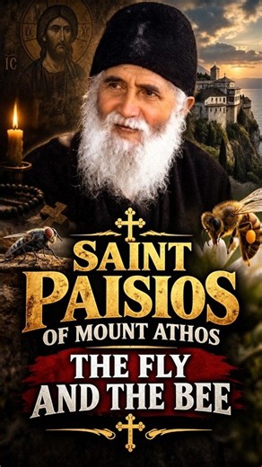 Saint Paisios of Mount Athos – The Fly and the Bee #biblehistory #orthodoxchristian #orthodoxy