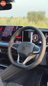 The Volkswagen Tiguan R-Line has an extremely impressive cabin. The illuminated dashboard with the R-Line logo and illuminated doors, bathe the cabin in a luxurious feeling. The lighting can be changed either using several preset ‘moods’ which reflect the drivers emotion as well as in a multitude of colours that one can individually set. Its 26.04 cm customizable digital Cockpit is equipped with options to set different information profiles for the driver, offering enhanced convenience. From the