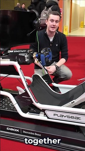 The Playseat Formula Intelligence and D-Box Motion Platform