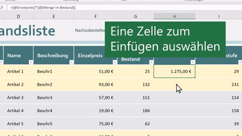 Verschieben oder Kopieren von Zellen, Zeilen und Spalten