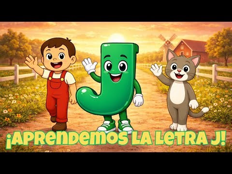 La Letra J 🎶 | Aprende el Abecedario | Canción Infantil Educativa | Fiesta en la Granja
