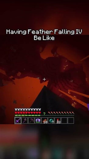 feather falling Minecraft