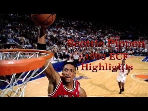 Scottie Pippen 1993 ECF Highlights