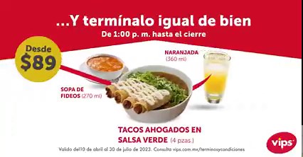 14K views · 489 reactions | No importa el día de la semana o la hora del día, ¡tenemos una opción para ti! ☕ | Vips | Facebook