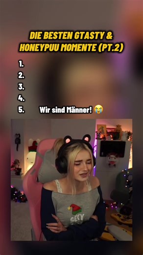Top 5 gTasty & Honeypuu Momente (Pt.2) #gtasty #honeypuu #streamer #clip #momente