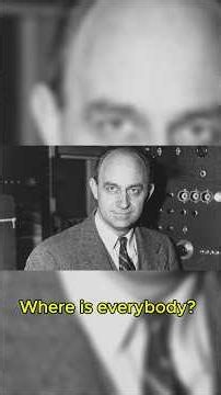 Where is everyone? Learn the Fermi paradox in a minute. #universe #space #science