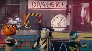 Watch a sock puppet Alice Cooper perform Feed My Frankenstein
