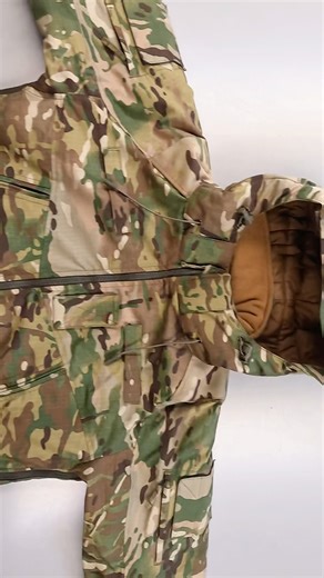 Tactical winter jacket UATAC Multicam Ripstop Climashield Apex