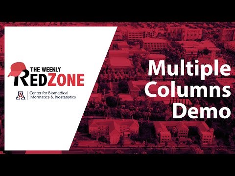 Multiple Columns Demo