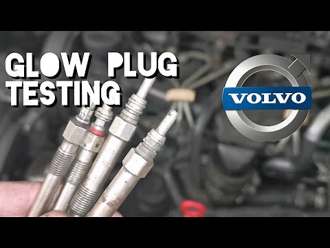 Volvo XC90 D5 Glow Plug Change and Testing