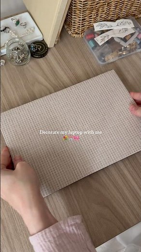 DIY laptop case ☺️🫶🏼#laptopcover #laptopcase #contactpaperonlaptop #diylaptopcase #diy