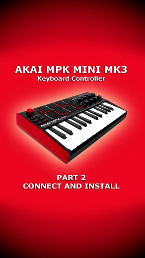 Akai MPK Mini Part 2 #akaimpkmini #akaimpk #akai #midicontroller #keyboardcontroller #setup #learnontiktok #musicinstruments #musicproduction