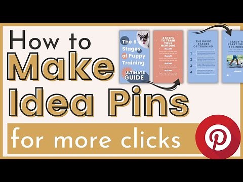 How to create Ideas Pins for more traffic on Pinterest