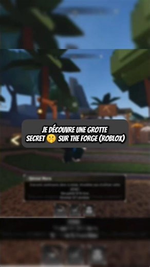I discovered a SECRET cave 🤫 on The Forge (Roblox)