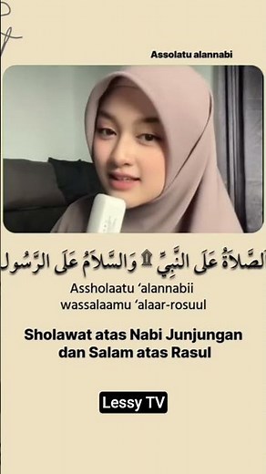 Nisa Sabyan - Assolatu Alannabi | Melodious voice of a girl in hijab #sholawat #nisasabyan