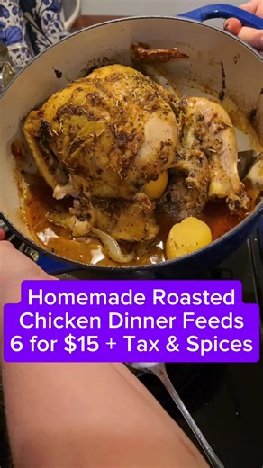 Homemade Roasted Chicken Recipe for Budget-Friendly Dinner