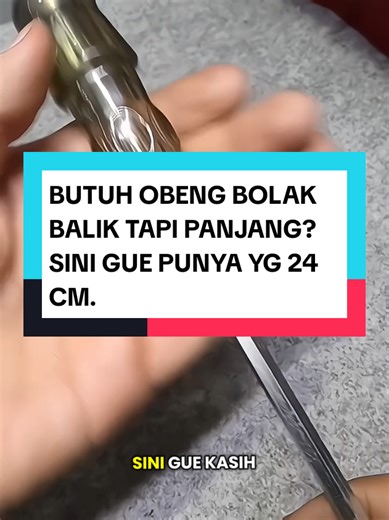 siapa yg lagi cari obeng bolak balik murah dan juga panjang? lansung check out aja dikeranjang video dibawah. #obeng #obengbolakbalik #obengmurah