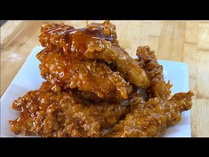 Sticky Chicken Tenders Recipe | The Secret To Irresistibly Crispy Sticky Chicken Fingers