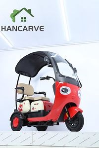 [Hot Item] New Comfortable Ride Electric Passenger Tricycle for Walking and Transport