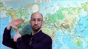 World Continents and Regions in ASL