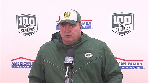 Packers postgame press conference