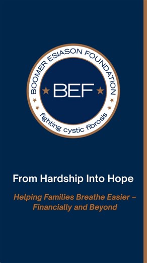 Helping Families Breathe Easier – financially and beyond 💙 This year, so many in the cystic fibrosis community faced unexpected challenges that put real strain on their daily lives. Through the Financial Hardship Assistance Fund, the Boomer Esiason Foundation continues to offer relief when it’s needed most. In 2024, this program: • Awarded over $325,000 in assistance 💛 • Supported recipients across 38 states 📍 • Provided 43% of awards directly toward rent 🏠 • Helped with mortgage, utilities,