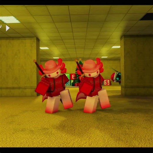 Axolotl Backrooms jumpstyle #roblox #animation #moonanimator #moon #backrooms #music #dance #fypシ