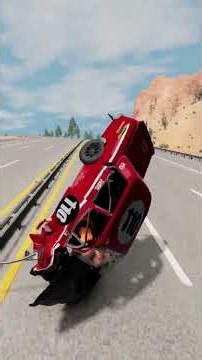 Car Crash Game BeamNG Drive 500KM The Most Insane Highway Crash Ever! #car #carcrash #carcrashgames