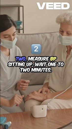 How to Perform an Orthostatic Blood Pressure Test 🩺" #how