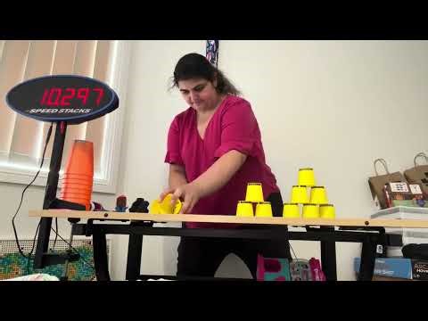 Shorties 15 cycle Day 13 speed stacking advent calendar